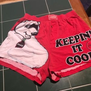Coca Cola brand boxers